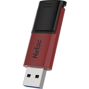 Флеш-накопитель NeTac U182 Red USB3.0 Flash Drive 64GB,retractable