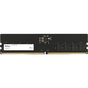 Память оперативная NeTac Basic DDR5-4800 16GB C40 оперативная память netac ddr 4 dimm 16gb 8gbx2 pc25600 3200mhz ntswd4p32dp 16k