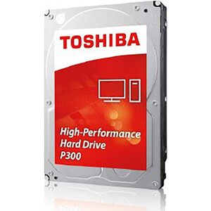 Жесткий диск Toshiba P300 HDWD110UZSVA/HDKPC32ZKA01S, High-Performance, 1TB, 3.5'', 7200, 64MB, SATA-III жесткий диск toshiba enterprise performance al15seb18eq 1 8tb 2 5 10500 rpm 128mb sas 512e