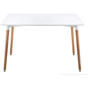 Стол Woodville Table 120 white/wood 15357 Table 120 white/wood - фото 2