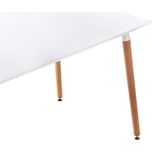 Стол Woodville Table 120 white/wood 15357 Table 120 white/wood - фото 4