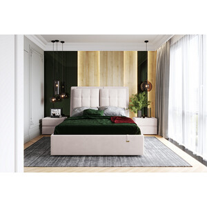 Кровать Сильва Ester 1400 модель 311 вивальди 2 (SLV101786) банкетка мебелик вивальди с ящиком венге зеленый п0005715