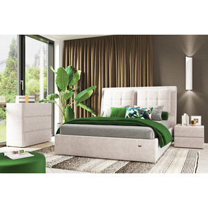 Кровать Сильва Ester 1600 модель 311 вивальди 2 (SLV101791) банкетка мебелик вивальди с ящиком белый зеленый п0005712