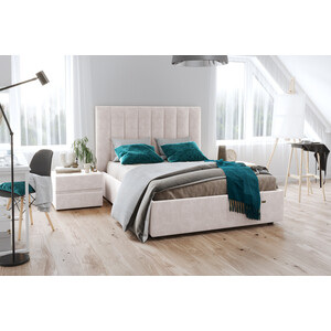 Кровать Сильва Ingrid 1400 модель 312 вивальди 2 (SLV101806) банкетка мебелик вивальди с ящиком белый коронка п0005711