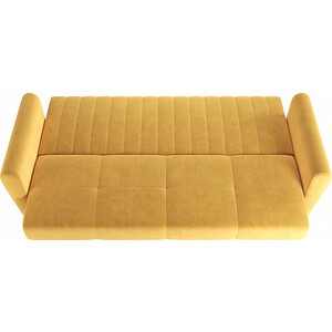 Диван-кровать Сильва Монако 3т модель 002 ультра Мустард (SLV102043)