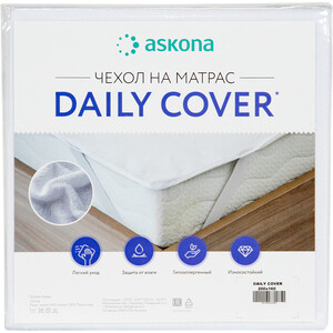 Аскона Чехол Daily Cover 200x160 чехол onjess folding style smart stand cover для ipad pro 11 малиновый