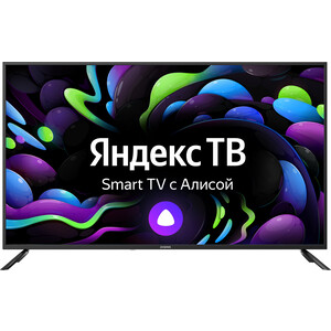фото Телевизор digma dm-led50ubb31 яндекс.тв черный