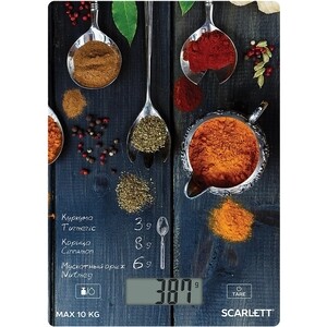 Весы кухонные Scarlett SC-KS57P68 (Специи)