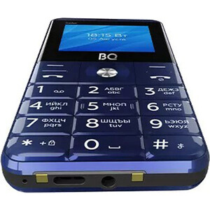 Мобильный телефон BQ 2006 Comfort Blue+Black 86194839 2006 Comfort Blue+Black - фото 2