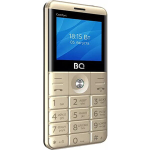 Мобильный телефон BQ 2006 Comfort Gold+Black 86194838 2006 Comfort Gold+Black - фото 2