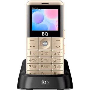 Мобильный телефон BQ 2006 Comfort Gold+Black 86194838 2006 Comfort Gold+Black - фото 3