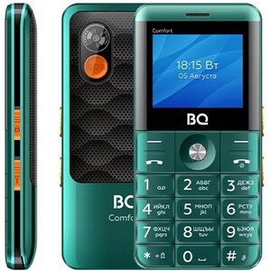 Мобильный телефон BQ 2006 Comfort Green+Black 86194837 2006 Comfort Green+Black - фото 1