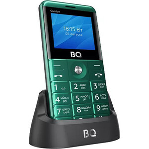 Мобильный телефон BQ 2006 Comfort Green+Black 86194837 2006 Comfort Green+Black - фото 3