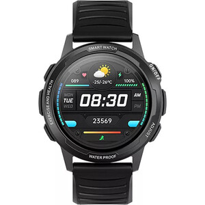 Умные часы BQ Watch 1.3 Black+Black wristband 86195378 Watch 1.3 Black+Black wristband - фото 1