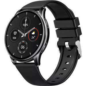Умные часы BQ Watch 1.4 Black+Dark Gray Wristband 86195370 Watch 1.4 Black+Dark Gray Wristband - фото 1