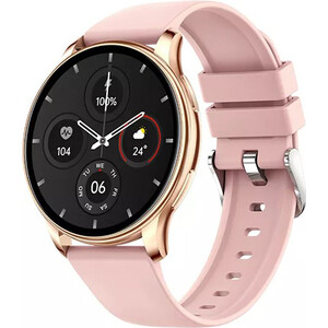 Умные часы BQ Watch 1.4 Gold+Pink Wristband 86195374 Watch 1.4 Gold+Pink Wristband - фото 1