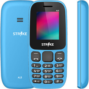 Мобильный телефон Strike A13 Blue 86192161 - фото 1