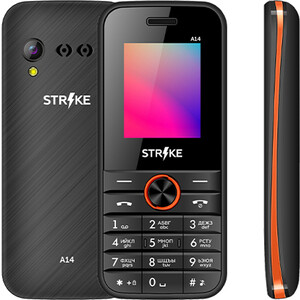 Мобильный телефон Strike A14 Black+Orange