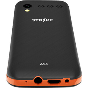 Мобильный телефон Strike A14 Black+Orange