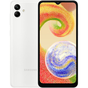 Смартфон Samsung SM-A045F Galaxy A04 64Gb 4Gb белый (SM-A045FZWG) SM-A045F Galaxy A04 64Gb 4Gb белый (SM-A045FZWG) - фото 1