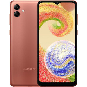 Смартфон Samsung SM-A045F Galaxy A04 64Gb 4Gb медный (SM-A045FZCG) SM-A045F Galaxy A04 64Gb 4Gb медный (SM-A045FZCG) - фото 1