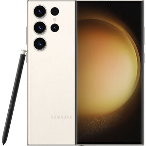 Смартфон Samsung SM-S918B Galaxy S23 Ultra 5G 512Gb 12Gb кремовый (SM-S918BZEH)