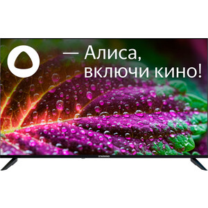 Телевизор StarWind SW-LED50UG403 телевизор bbk 24lex 7289 ts2c яндекс тв 24 hd 60гц smarttv wifi