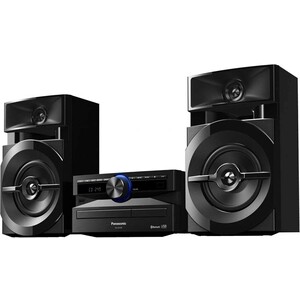 

Минисистема Panasonic SC-UX100E-K черный 300Вт CD CDRW FM USB BT, SC-UX100E-K черный 300Вт CD CDRW FM USB BT