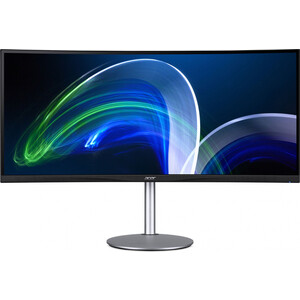 фото Монитор acer 37.5'' cb382curbmiiphuzx черный ips led 1ms 21:9 hdmi m/m матовая has 300cd 178гр/178гр 3840x1600 freesync (um.tb2ee.001)