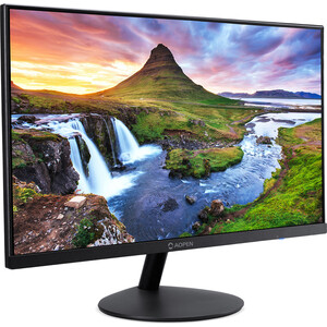 фото Монитор aopen 23.8'' 24e1ybi черный ips led 16:9 hdmi матовая 250cd 178гр/178гр 1920x1080 d-sub 2.95кг (um.qe1ee.020)