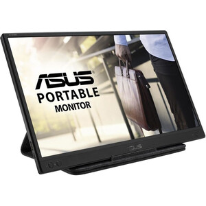 фото Монитор asus 15.6'' mb166b черный ips led 25ms 16:9 матовая 250cd 178гр/178гр 1920x1080 fhd usb 0.78кг (90lm07d3-b02170)