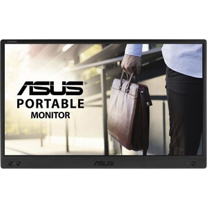 фото Монитор asus 15.6'' mb166b черный ips led 25ms 16:9 матовая 250cd 178гр/178гр 1920x1080 fhd usb 0.78кг (90lm07d3-b02170)