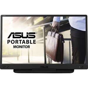 фото Монитор asus 15.6'' mb166c черный ips led 16:9 матовая 250cd 178гр/178гр 1920x1080 fhd usb 0.78кг (90lm07d3-b01170)