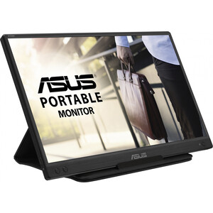 фото Монитор asus 15.6'' mb166c черный ips led 16:9 матовая 250cd 178гр/178гр 1920x1080 fhd usb 0.78кг (90lm07d3-b01170)