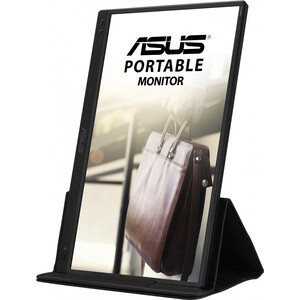 фото Монитор asus 15.6'' mb166c черный ips led 16:9 матовая 250cd 178гр/178гр 1920x1080 fhd usb 0.78кг (90lm07d3-b01170)