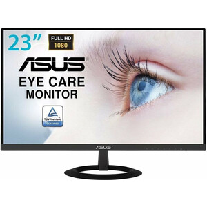 Монитор Asus 23'' VZ239HE черный IPS LED 16:9 HDMI матовая 250cd 178гр/178гр 1920x1080 VGA FHD 2.7кг (90LM0333-B01670) web камера asus rog eye s 1080p 1920x1080 60fps usb 90yh0350 b2ua00