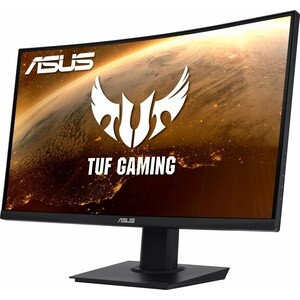 фото Монитор asus 23.6'' tuf gaming vg24vqe черный va led 1ms 16:9 hdmi матовая 250cd 178гр/178гр 1920x1080 freesync premium (90lm0575-b01170)