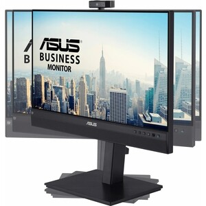 фото Монитор asus 23.8'' be24ecsnk черный ips led 5ms 16:9 hdmi m/m cam матовая has piv 300cd 178гр/178гр 1920x1080 dp fhd usb (90lm05m1-b0a370)