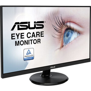 Монитор Asus 23.8" VA24DQ темно-серый IPS LED 4ms 16:9 HDMI M/M матовая 250cd 178гр/178гр 1920x1080 VGA DP FHD 3.63кг (90LM054S-B01370)