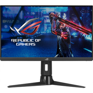 фото Монитор asus 24.5'' xg259cm черный ips led 1ms 16:9 hdmi матовая has piv 400cd 178гр/178гр 1920x1080 freesync dp fhd usb (90lm07j0-b01370)