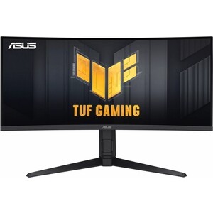 фото Монитор asus 34'' tuf gaming vg34vqel1a черный va led 1ms 21:9 hdmi m/m матовая has piv 3000:1 350cd 178гр/178гр 3440x1440 (90lm06f0-b01e70)