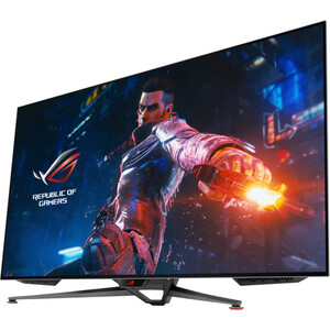 фото Монитор asus 47.53'' rog swift pg48uq черный oled led 5ms 16:9 hdmi m/m матовая has 1000:1 450cd 178гр/178гр 3840x2160 (90lm0840-b01970)