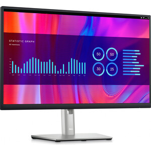 Монитор Dell 23.8" P2423DE черный IPS LED 5ms 16:9 HDMI матовая HAS Piv 1000:1 300cd 178гр/178гр 2560x1440 DP USB 5.98кг (210-BDDW)