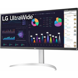 фото Монитор lg 34'' ultragear 34wq650-w черный ips led 1ms 21:9 hdmi m/m матовая has 400cd 178гр/178гр 2560x1080 freesync (34wq650-w.aruz)