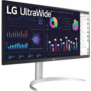 фото Монитор lg 34'' ultragear 34wq650-w черный ips led 1ms 21:9 hdmi m/m матовая has 400cd 178гр/178гр 2560x1080 freesync (34wq650-w.aruz)