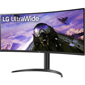 фото Монитор lg 34'' ultrawide 34wp65c-b черный va led 21:9 hdmi m/m матовая has piv 300cd 178гр/178гр 3440x1440 dp 2k usb 7.7кг (34wp65c-b.aruz)