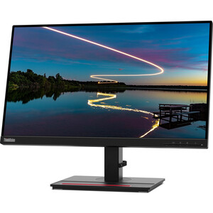 фото Монитор lenovo 23.8'' thinkvision t24m-20 черный ips led 4ms 16:9 hdmi has 250cd 178гр/178гр 1920x1080 dp fhd usb 6.1кг (62cdgat6is)