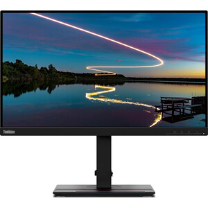 фото Монитор lenovo 23.8'' thinkvision t24m-20 черный ips led 4ms 16:9 hdmi has 250cd 178гр/178гр 1920x1080 dp fhd usb 6.1кг (62cdgat6is)