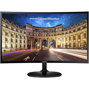 фото Монитор samsung 23.5'' c24f390fhr черный va led 4ms 16:9 hdmi матовая 3000:1 250cd 178гр/178гр 1920x1080 d-sub fhd 3.3кг (lc24f390fhrxen)