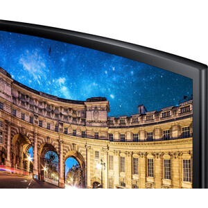 фото Монитор samsung 23.5'' c24f390fhr черный va led 4ms 16:9 hdmi матовая 3000:1 250cd 178гр/178гр 1920x1080 d-sub fhd 3.3кг (lc24f390fhrxen)